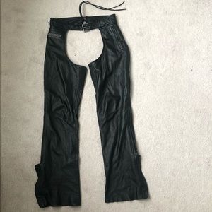 Harley Davidson leather chaps
